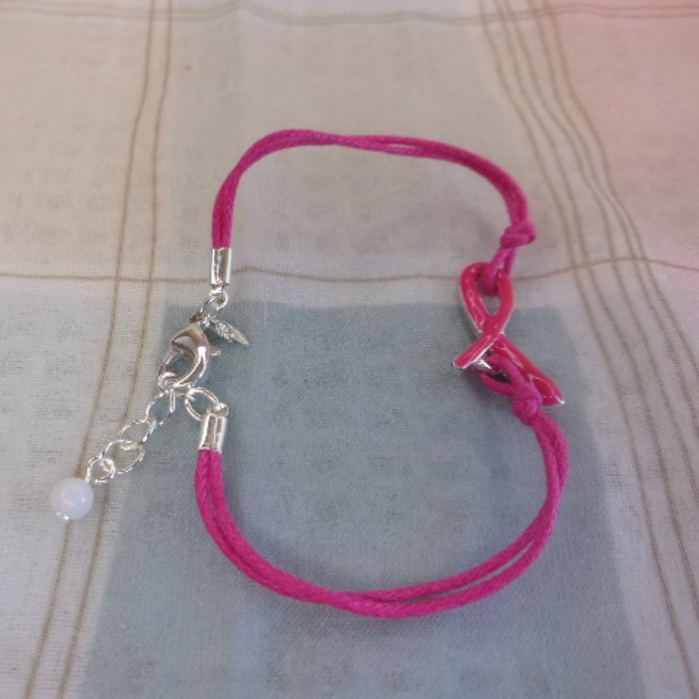 Avon Breast Cancer Crusade Hot Pink Bracelet
